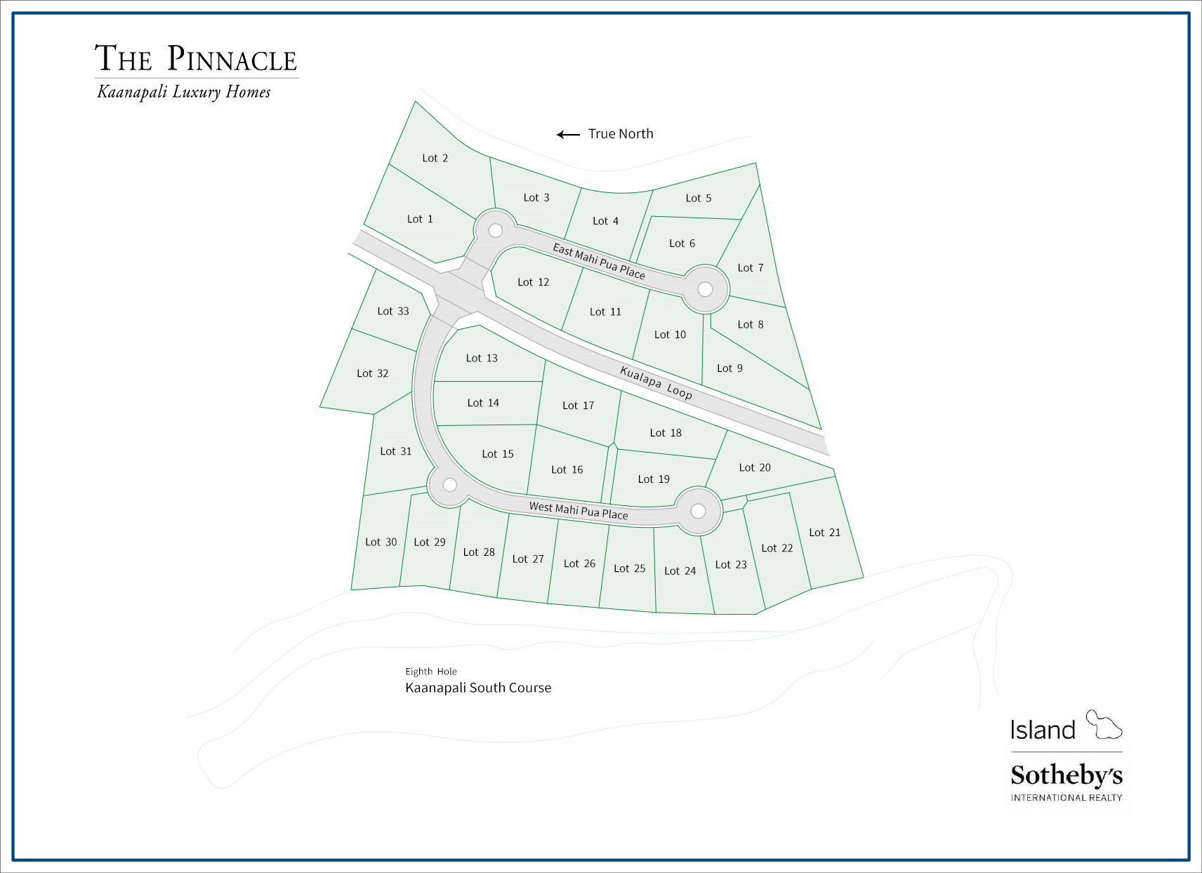Pinnacle Kaanapali Map